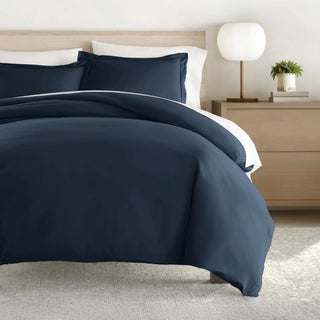 Soft Hypoallergenic Microfiber Duvet Set with Zipper & Corner Ties