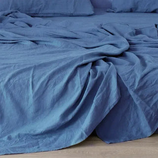 Pure Linen Bed Sheets – Ultra-Breathable for Refreshing Sleep