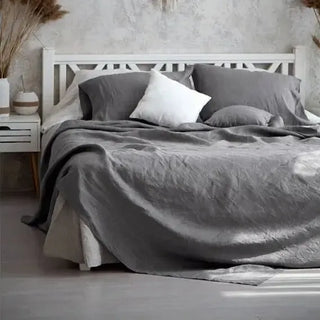 Pure Linen Bed Sheets – Ultra-Breathable for Refreshing Sleep