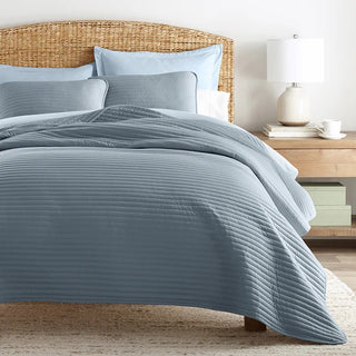 Ultra Soft Quilted Coverlet Set with Hypoallergenic Down Alternative