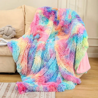 Coral Fleece Sherpa Blanket – Ultra-Soft Warm Throw