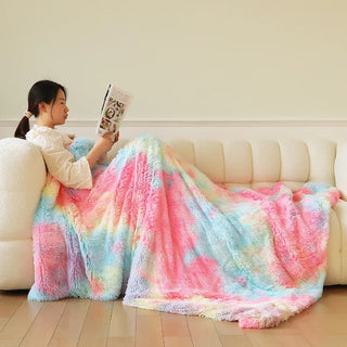Coral Fleece Sherpa Blanket – Ultra-Soft Warm Throw