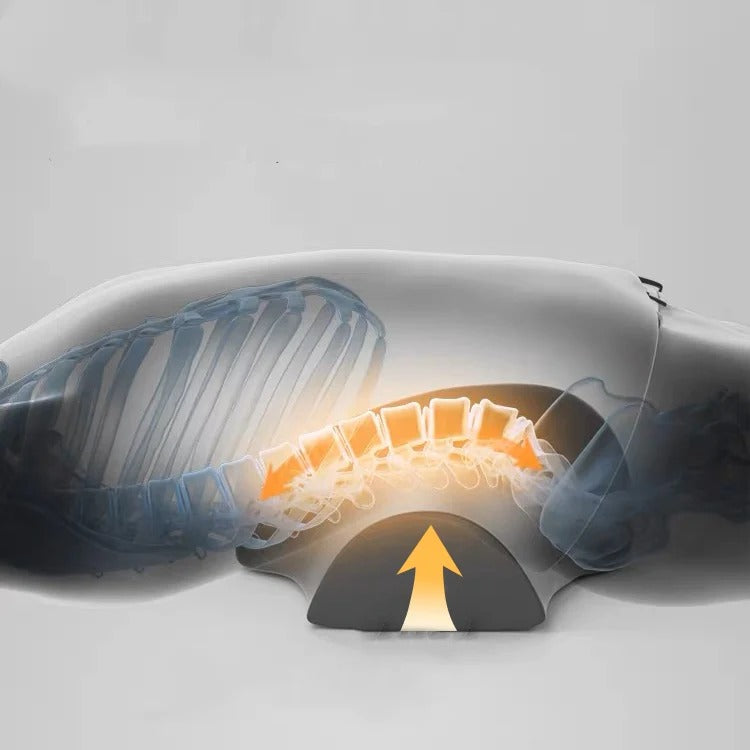 I-Shape Memory Foam Lumbar Pillow – Spinal Alignment & Pain Relief