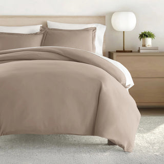 Soft Hypoallergenic Microfiber Duvet Set with Zipper & Corner Ties