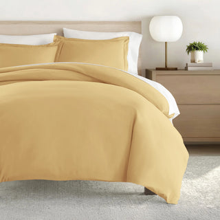 Soft Hypoallergenic Microfiber Duvet Set with Zipper & Corner Ties