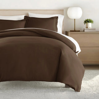 Soft Hypoallergenic Microfiber Duvet Set with Zipper & Corner Ties