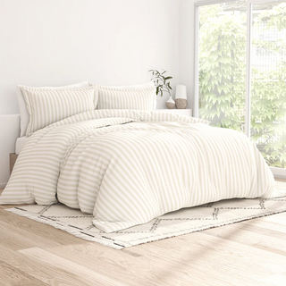 Soft Brushed Duvet Set – Hypoallergenic Wrinkle & Fade Resistant