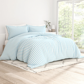 Soft Brushed Duvet Set – Hypoallergenic Wrinkle & Fade Resistant
