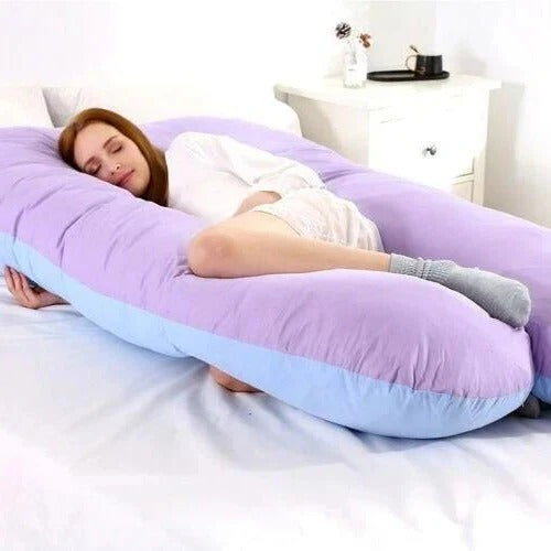 U-Shaped Full Body Pillow with Ergonomic Memory Foam Support