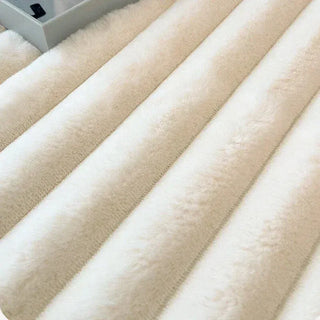Velvet Ribbed Fitted Sheet – Deep Pockets for Plush Breathable Bedding