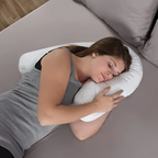 Orthopedic Side Sleeper Pillow with Ear Hole & Spine Support
