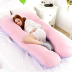 U-Shaped Full Body Pillow with Ergonomic Memory Foam Support