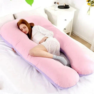 U-Shaped Full Body Pillow with Ergonomic Memory Foam Support