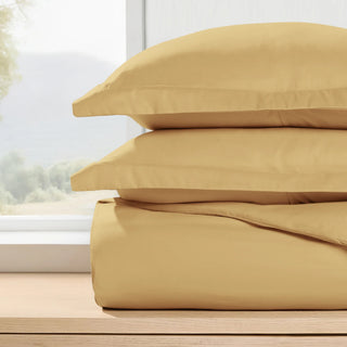 Soft Hypoallergenic Microfiber Duvet Set with Zipper & Corner Ties