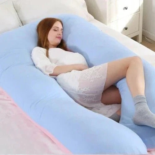 U-Shaped Full Body Pillow with Ergonomic Memory Foam Support