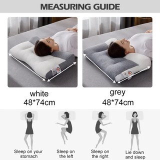 Orthopedic Neck Pillow with Ergonomic Pain Relief for Side Sleepers