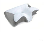 Ergonomic Memory Foam Neck Pillow with Washable Cover