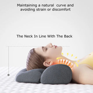 Thermal Cervical Pillow with Adjustable Heat Relief for Neck Pain
